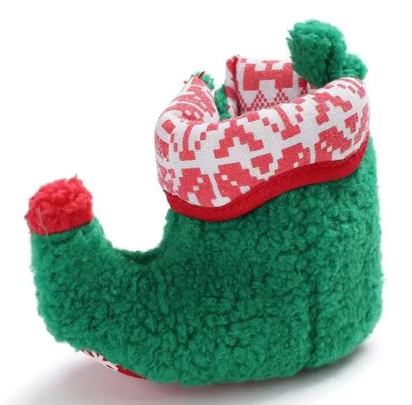 Christmas Baby Booties for 0-1 Year Olds (Soft Sole)