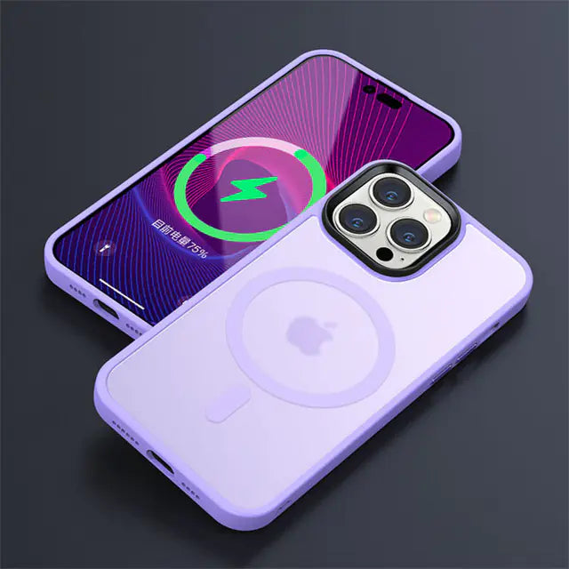 Magnetic Wireless Charging Case for iPhone 11-14 Pro Max